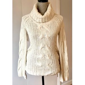 Buffalo Chunky Knit Turtleneck Sweater w/ POCKETS!